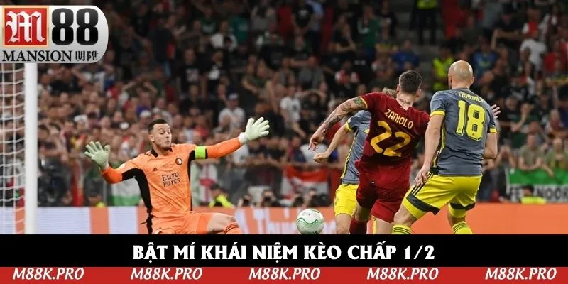 Bật mí khái niệm kèo chấp 1/2 chi tiết cho người mới